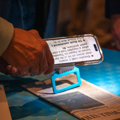 SightStand is Now Available! - The Doctor Recommended Magnifier Phone Stand - with FREE Lens Clip and Free Shipping